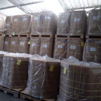 Storage of packaged goods in warehouse