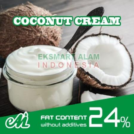 UHT Coconut Cream Fat Content 24%