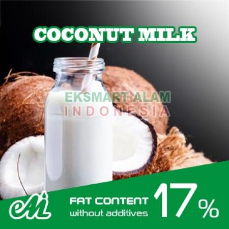 UHT Coconut Milk Fat Content 17%