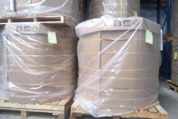 Storage of packaged goods in warehouse