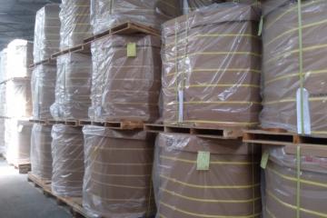 Storage of packaged goods in warehouse